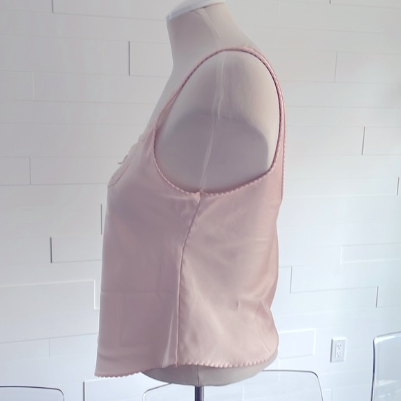 Papillon-Blanc light pink camisole with lace size 34 - Picture 3 of 13